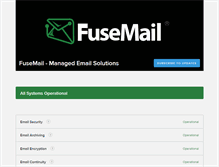 Tablet Screenshot of fusestatus.com
